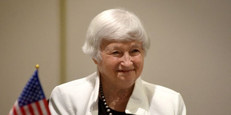 Yellen says economy on ‘soft landing’ path, Fed’s policy rate will fall to neutral level