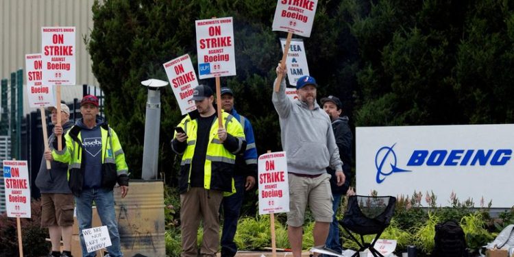 Boeing wage talks break off without progress to end strike, union says