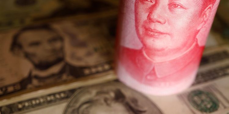 Dollar slips as China rolls out stimulus