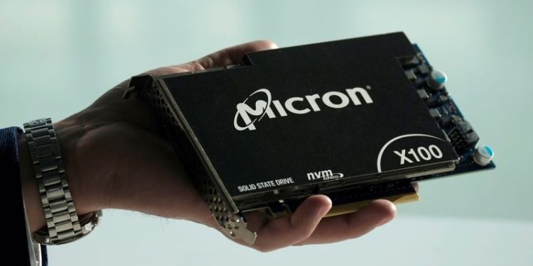 Micron rallies by more than 14% following upbeat guidance