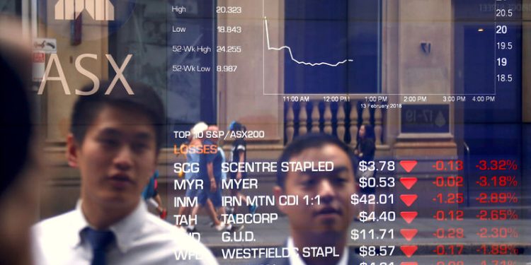 Australia stocks lower at close of trade; S&P/ASX 200 down 0.10%