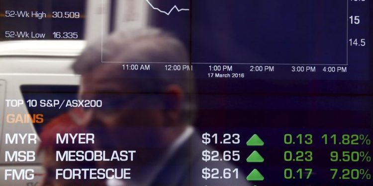 Australia stocks higher at close of trade; S&P/ASX 200 up 0.83%