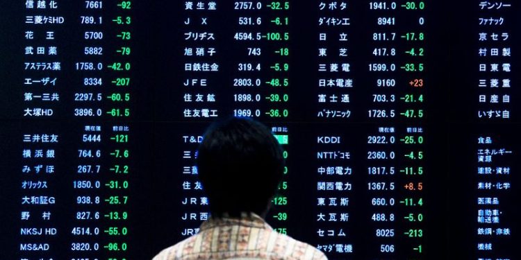 Asia stocks up as Japan’s Nikkei jumps, S Korea shares slump amid political crisis