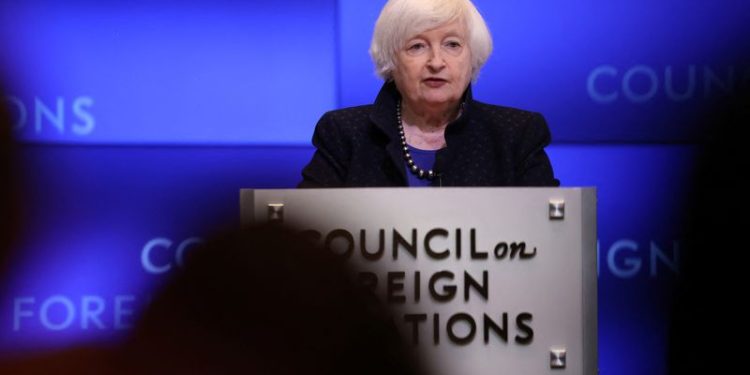 Yellen defends COVID spending, says it saved millions from losing jobs