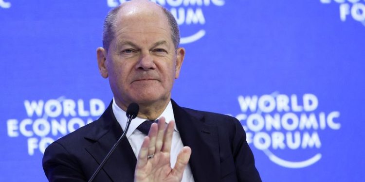 In Davos, Scholz calls for ‘cool heads’, cautious optimism in face of Trump